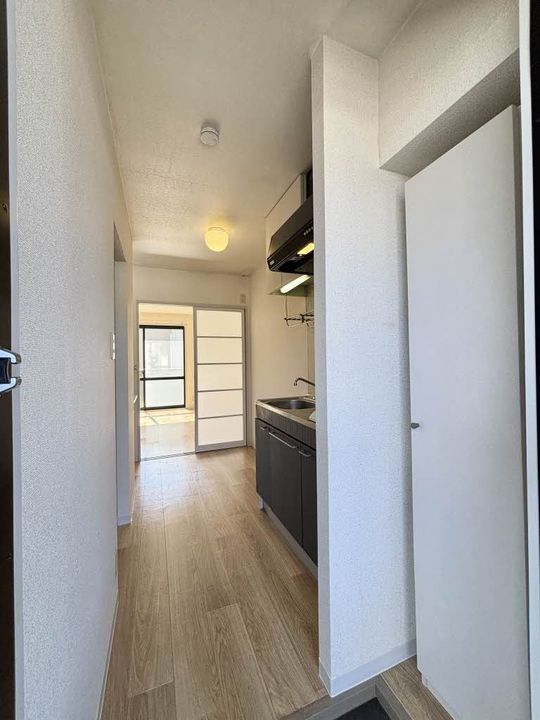 ノースヴェレッジ A棟の玄関