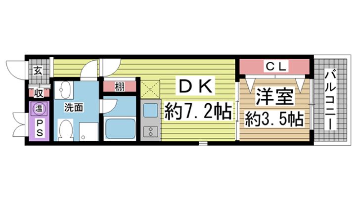 アロハ灘の間取り