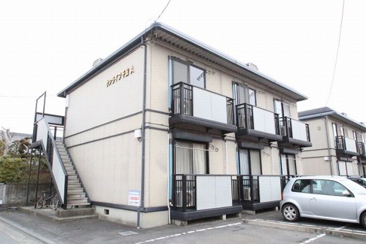 茨城県水戸市千波町(アパート)の賃貸物件の外観