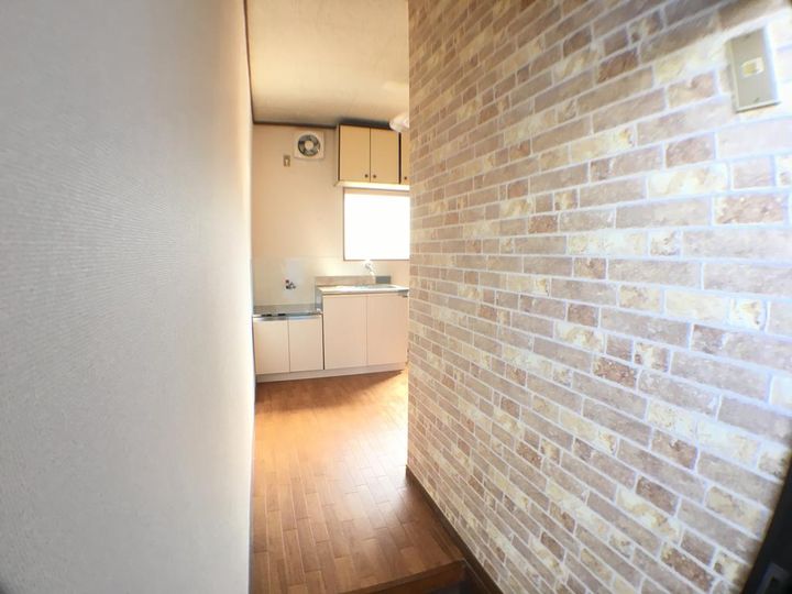 宮城県仙台市太白区萩ケ丘(アパート)の賃貸物件の玄関