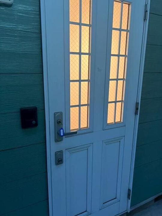 神奈川県大和市中央林間3(アパート)の賃貸物件の玄関