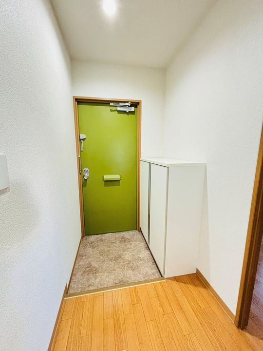 高輪ビューハイツの玄関