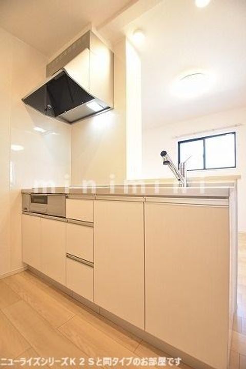 熊本県合志市須屋(アパート)の賃貸物件のキッチン