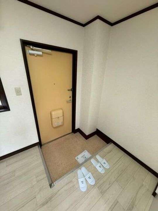 ジュネスヒロカワの玄関