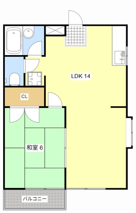 コーポ協和の間取り