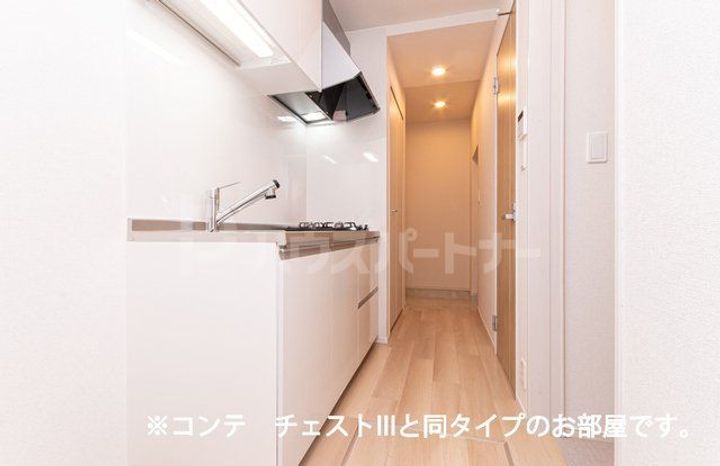 千葉県船橋市宮本4(アパート)の賃貸物件のキッチン