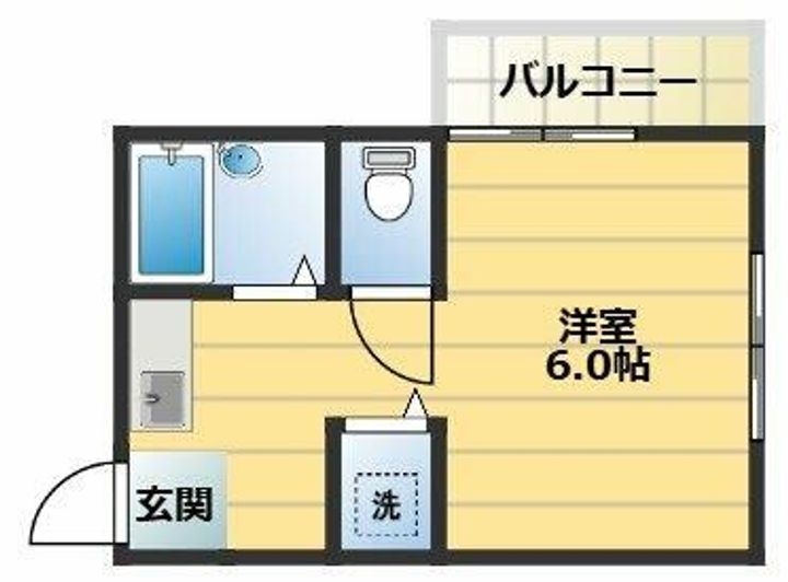 東京都北区志茂2(アパート)の賃貸物件の間取り