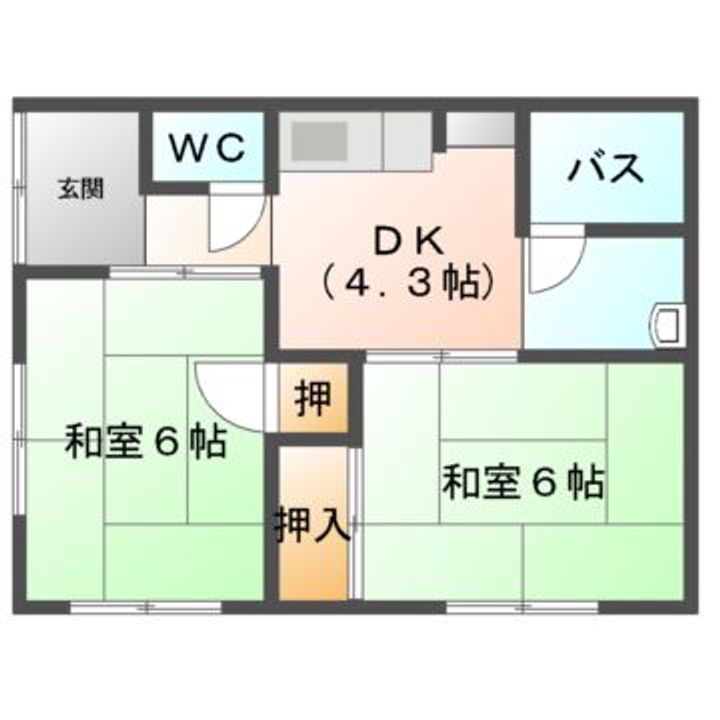 三重県津市久居射場町(一戸建)の賃貸物件の間取り