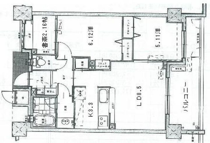 クレスト東本浦の間取り