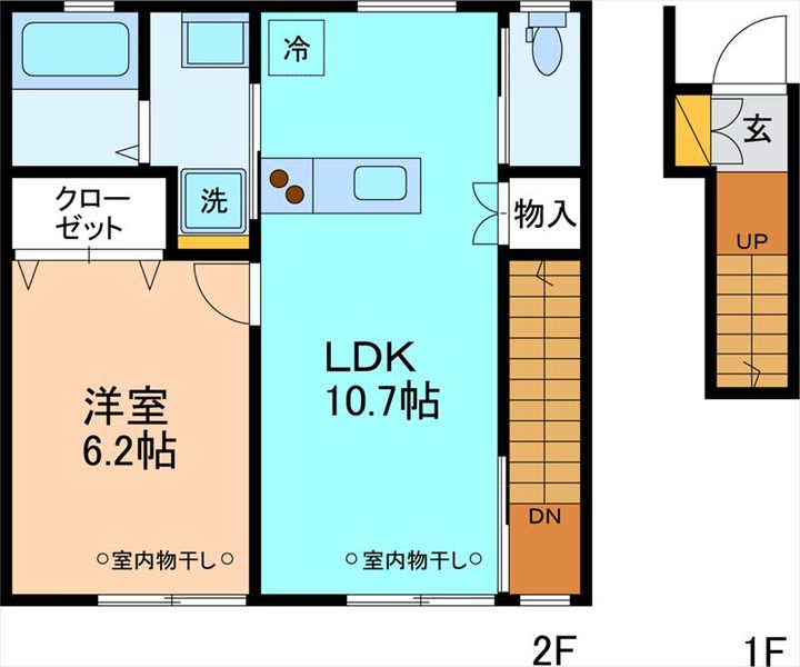 Lignora 田尻町(リグノーラ タノシリマチ)の間取り