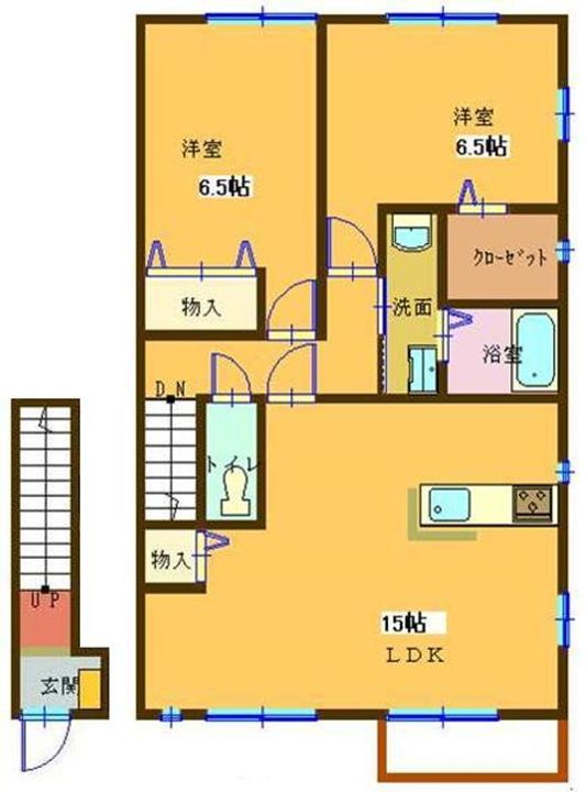 コンフォート大島IVの間取り