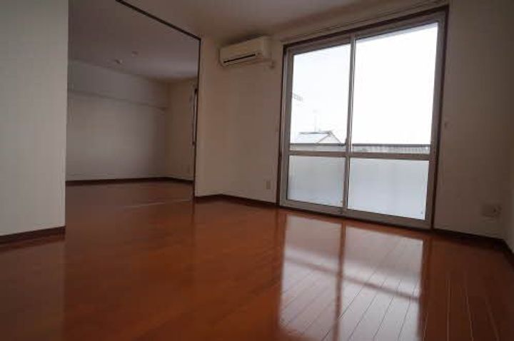 奥州市水沢字虚空蔵小路【シャーメゾン・グレイス】築19年の居間