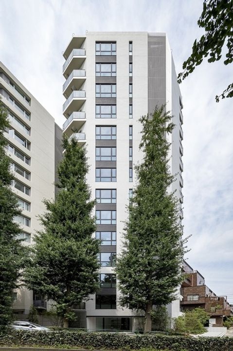 プライムアート白金台(旧名:Brillia ist 白金台)の外観