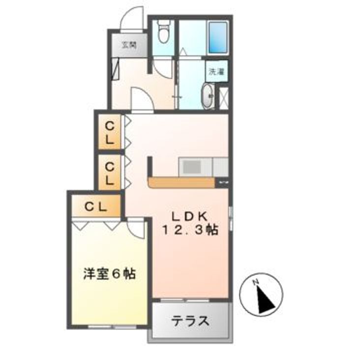 インプレスKMの間取り