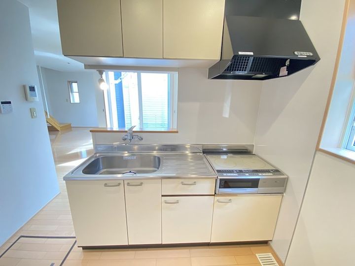 栃木県栃木市大森町(一戸建)の賃貸物件のキッチン