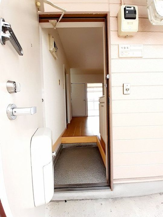 ニューシティエンドーの玄関