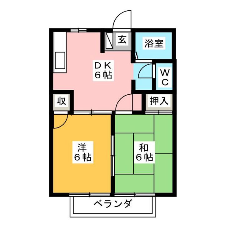 ニューシティエンドーの間取り