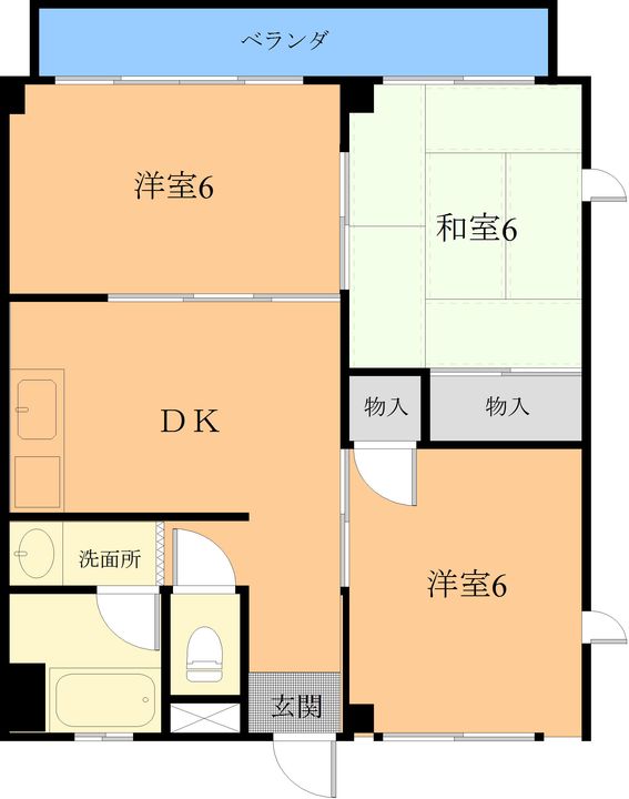 はうす松野屋の間取り