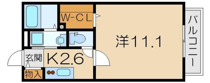 エクセルタテベの間取り