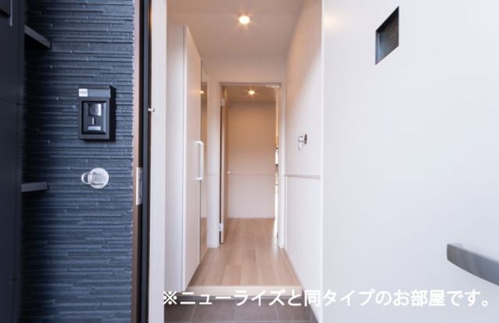 カルム黒川 IIIの玄関
