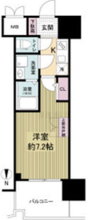 セレニテ本町東リアンの間取り