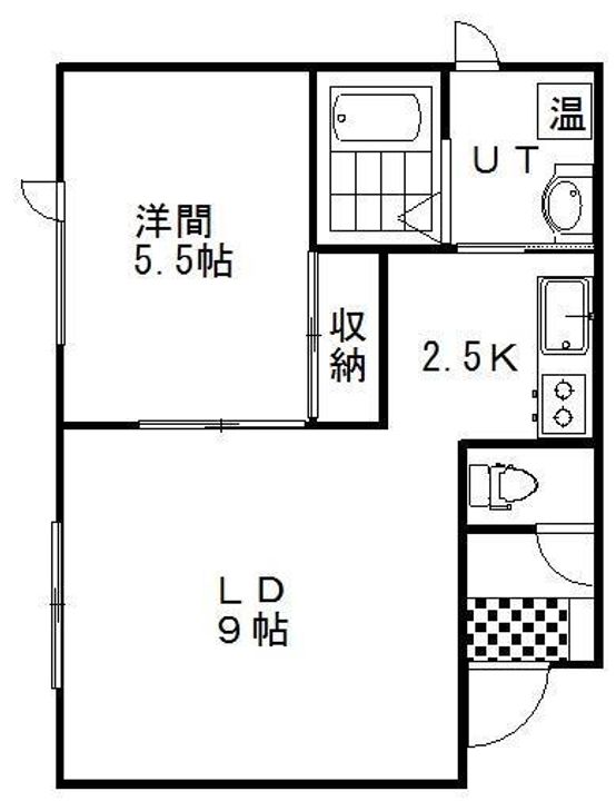 ボヌール寿の間取り