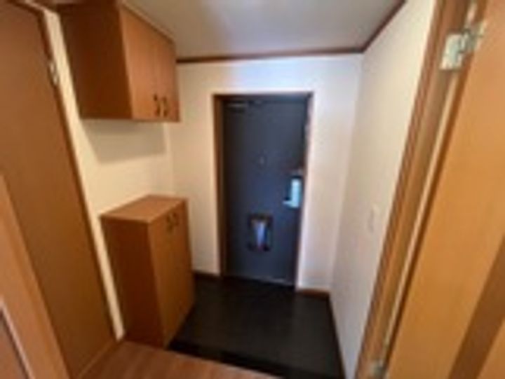 岡山県岡山市南区西市(アパート)の賃貸物件の玄関