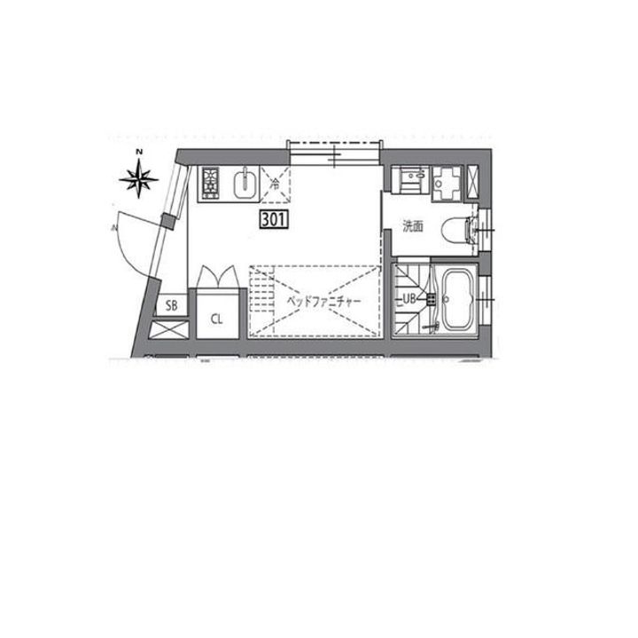 グランレジデンス駒沢大学Sの間取り