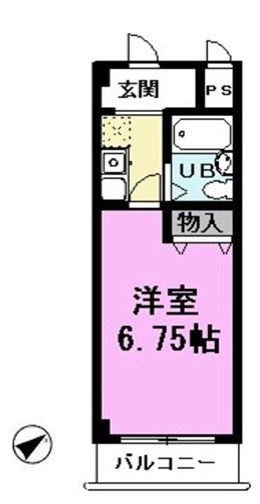 アネックス越谷7期の間取り
