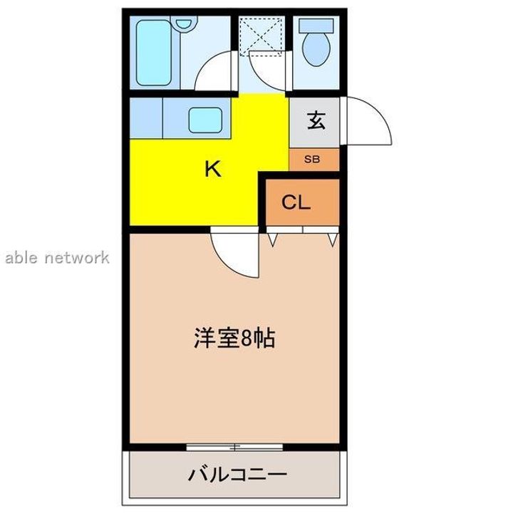 メゾン・セレナードの間取り