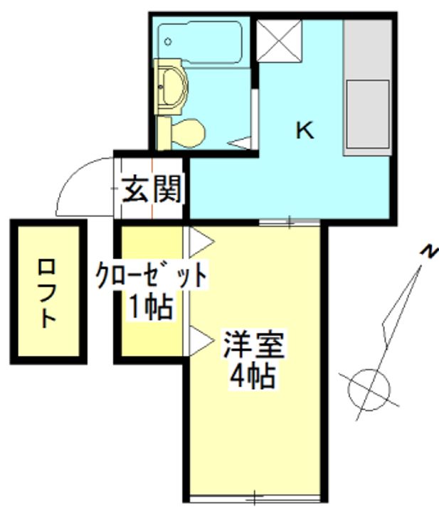 時田戸建の間取り