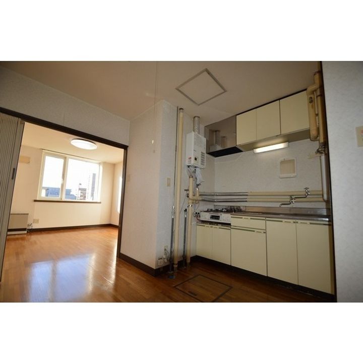 ポプラハイツの居間