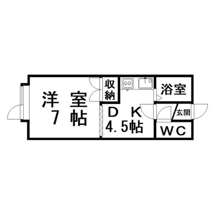 ポプラハイツの間取り