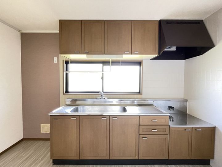 セジュール加美 A棟のキッチン