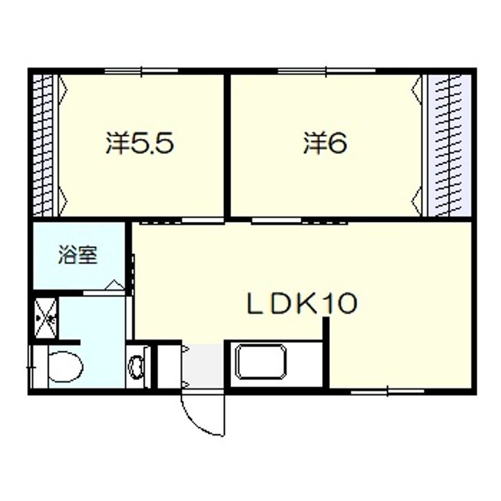 新潟県新潟市北区川西1(一戸建)の賃貸物件の間取り