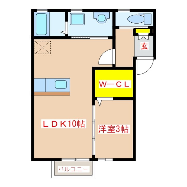 M・Stella A棟の間取り