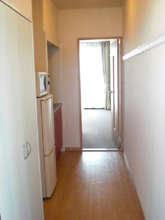 レオパレスアイあいビレッジの玄関