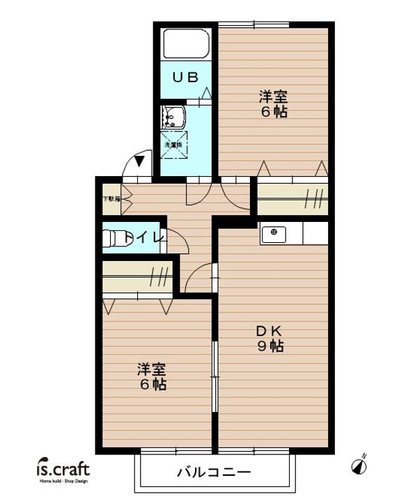 ルミエール翔の間取り