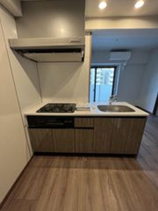 東京都文京区関口3の賃貸マンションのキッチン