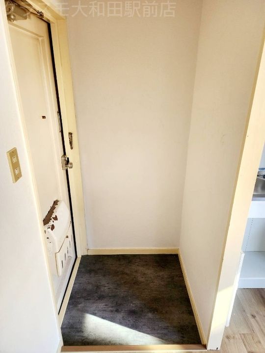 萱島サンヴィアンテの玄関