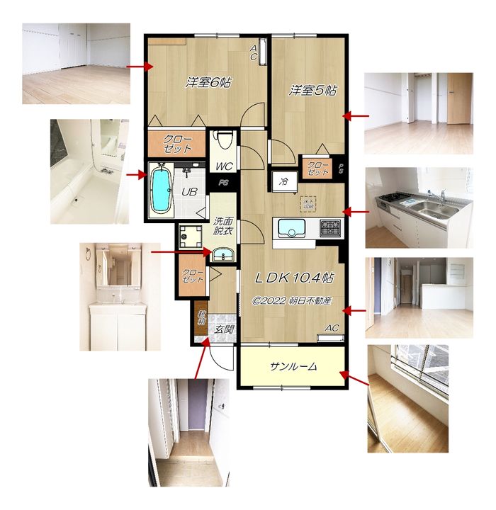 Boscato(ボスカート)E・IV棟の間取り