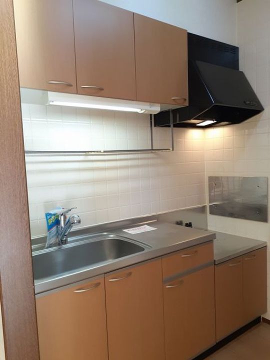 愛知県知多郡東浦町大字石浜字なかね(マンション)の賃貸物件のキッチン