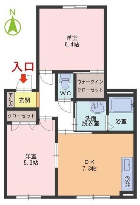ルーチェ新宿の間取り