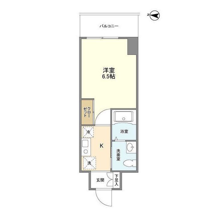 埼玉県川口市芝新町(マンション)の賃貸物件の間取り
