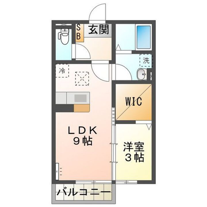 アープトライ東鷹跡の間取り
