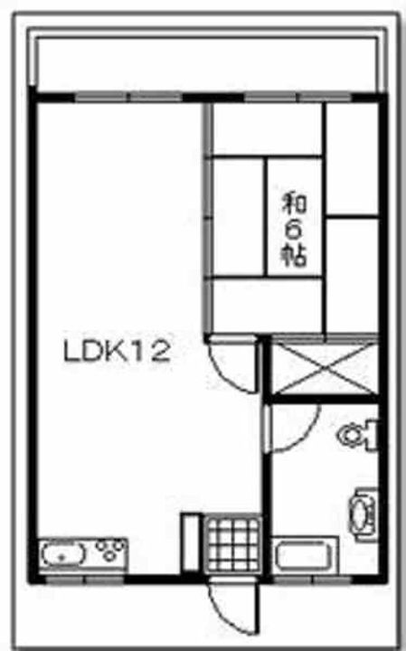 上地組アパートの間取り