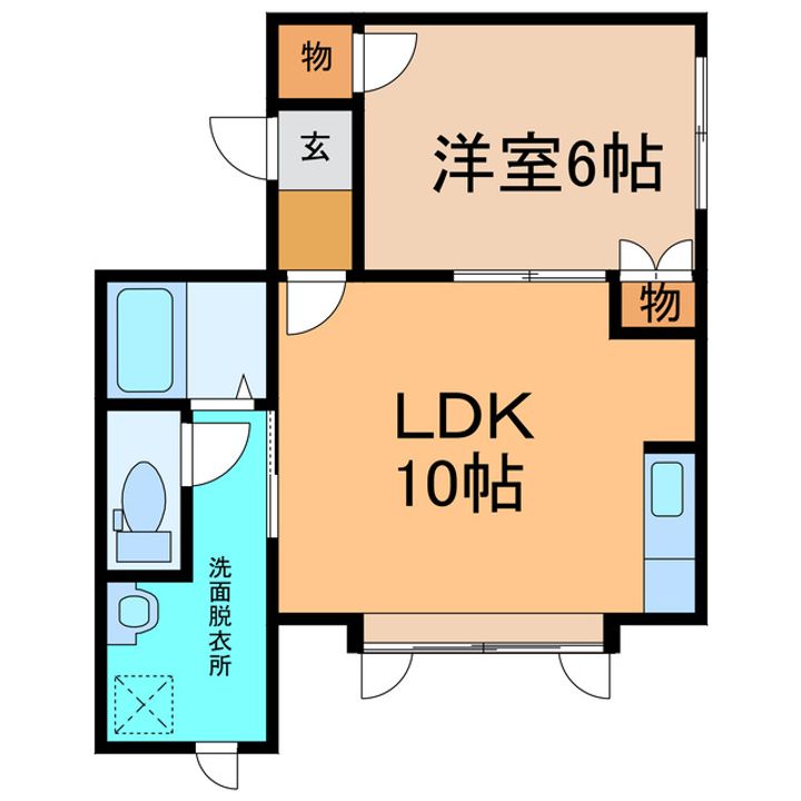 コーポビューの間取り