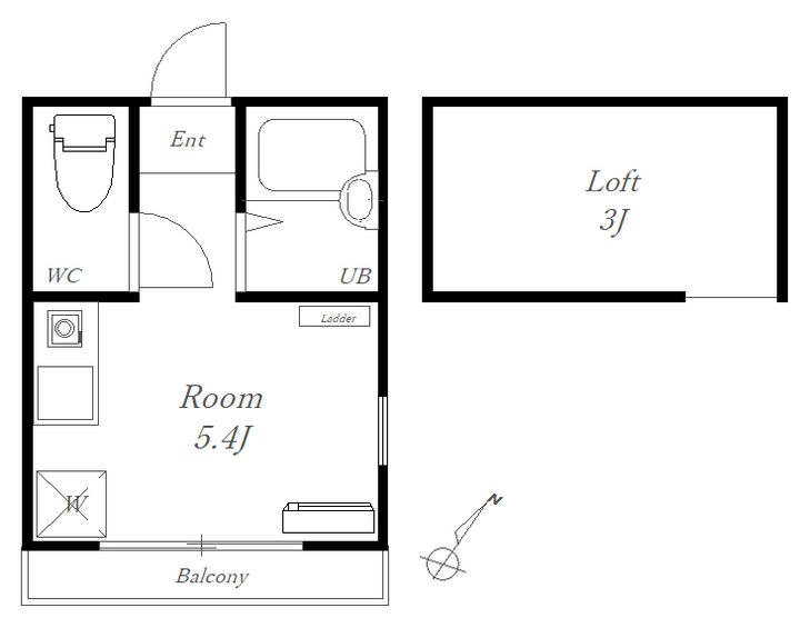 アムザック上溝の間取り