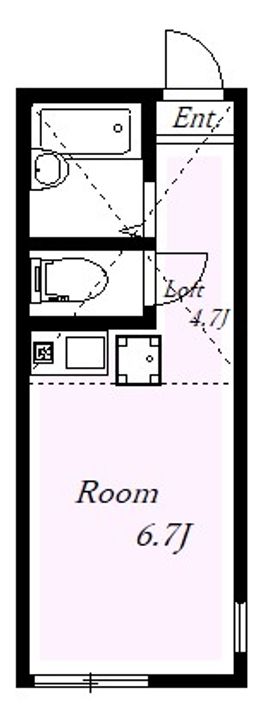 ユナイト 東寺尾システィーナの杜の間取り