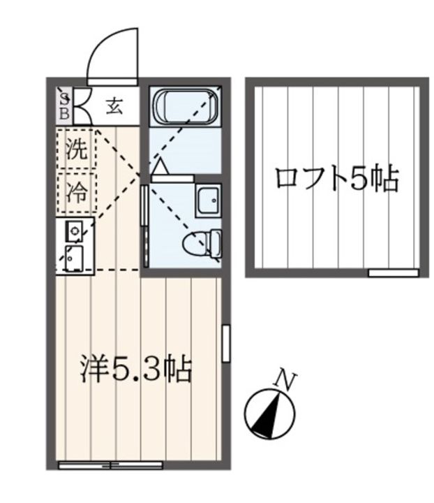 ランド横浜ウエストの間取り
